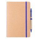 Ginkgo bleu naturelle carnet de notes 
