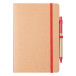 Ginkgo red natural notebook 