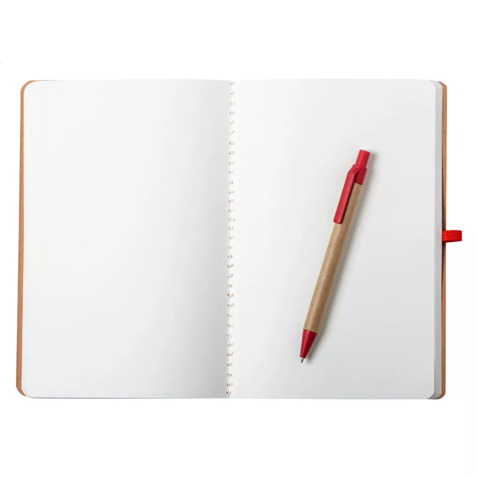 Ginkgo rouge naturelle carnet de notes 