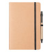 Ginkgo black natural notebook 