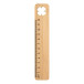 Rooler natural  bamboo ruler, clover 