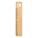 Rooler natural  bamboo ruler, paw 