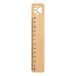Rooler natural  bamboo ruler, paw 