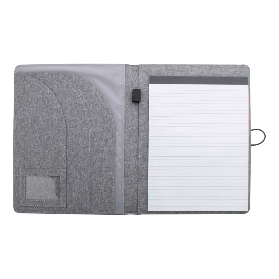 Dennis ash grey  RPET document folder 