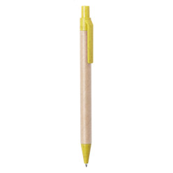 Wepel jaune naturelle stylo bille 