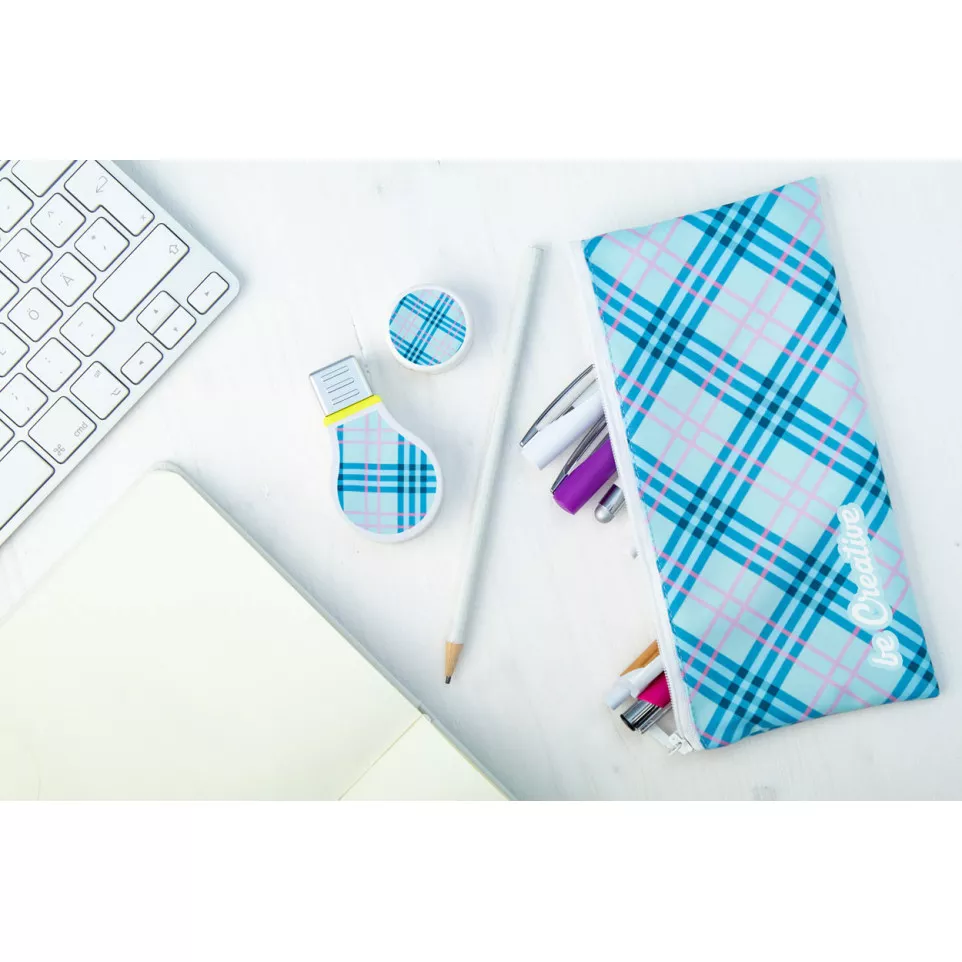 Suppy white  custom pen case 