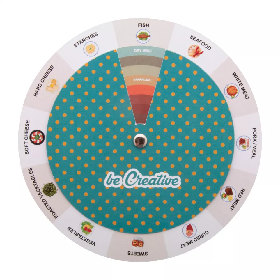 Vinomate white  wine pairing disc 