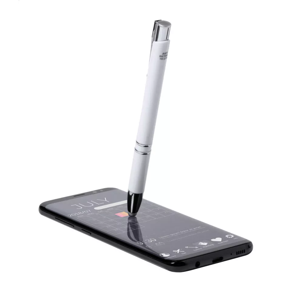 Clonnel blanc  stylo bille stylet...