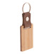 Blopp natural  keyring, rectangle 