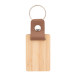 Blopp natural  keyring, rectangle 