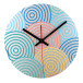 BeTime Alu D silver  wall clock 