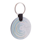 Aluudy A silver  keyring 