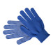 Horgol blauw  handschoenen 