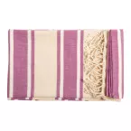Hermosa pink natural beach towel 