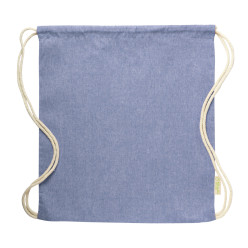 Koreby blauw  trekkoord tas 