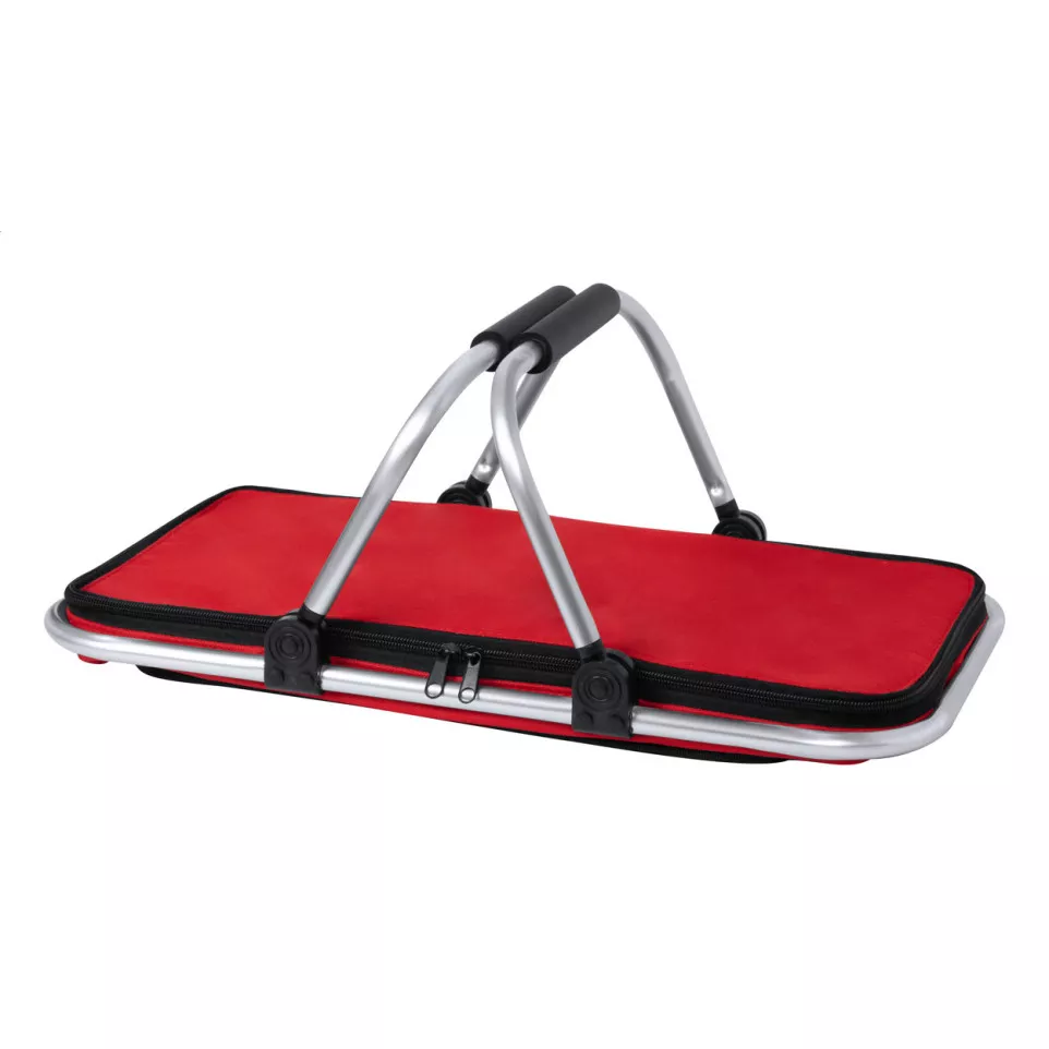 Paccola red  cooler picnic basket 