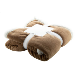 Sammia marron  couverture polaire 