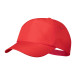 Maddux red  RPET baseball cap 