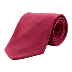 Stripes claret  stropdas 