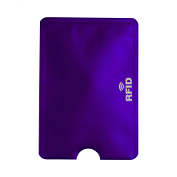 Allux purple  credit card holder 