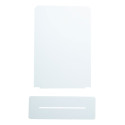 Clobor white  display, rectangle 