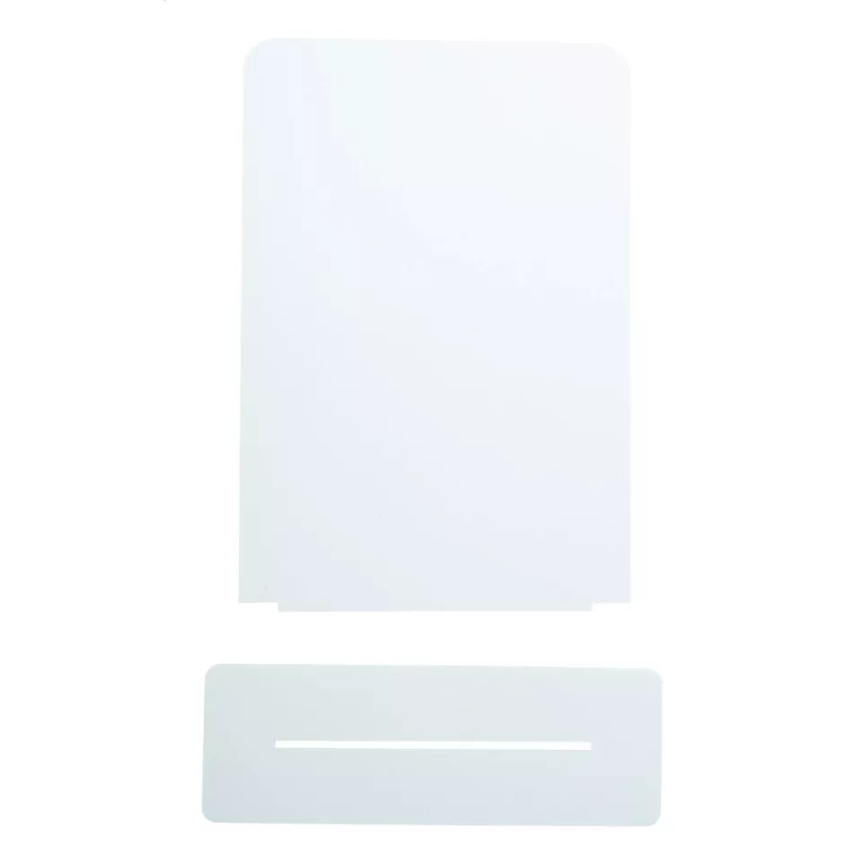 Clobor white  display, rectangle 