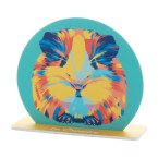 Clobor white  display, circle 