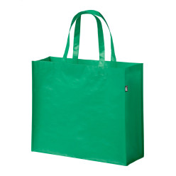 Laster vert  sac shopping en RPET 