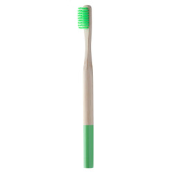 ColoBoo green natural bamboo toothbrush 
