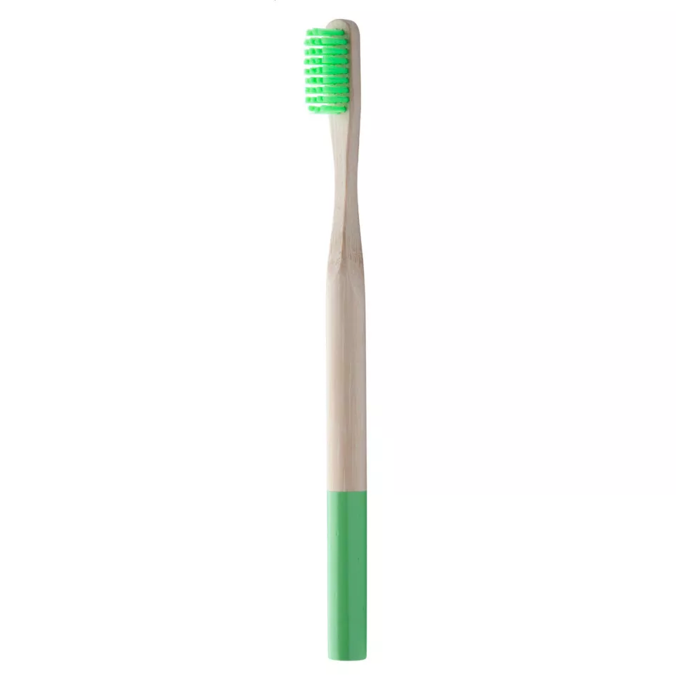 ColoBoo green natural bamboo toothbrush 