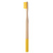 ColoBoo yellow natural bamboo toothbrush 