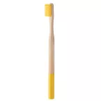 ColoBoo yellow natural bamboo toothbrush 