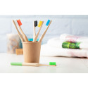 ColoBoo yellow natural bamboo toothbrush 