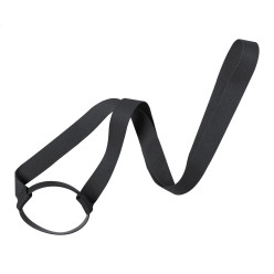 Lancup zwart  drink houder lanyard 