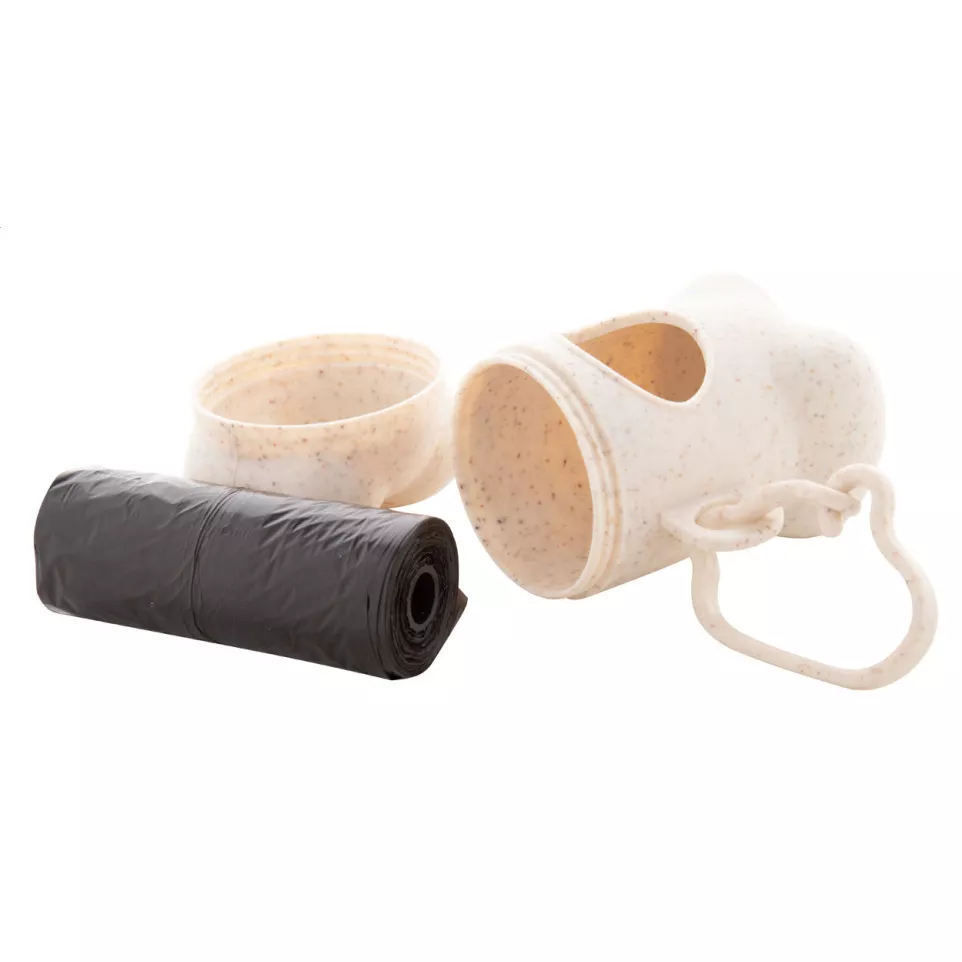 Bocin beige  distributeur de sacs...