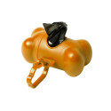 Pobba orange  distributeur sachets pour déchets canins 