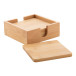 Boosty natural  coaster set 
