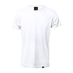 Velocity blanc  T-shirt sport en RPET S