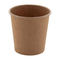 Papcap S beige  paper cup, 120 ml 