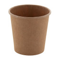 Papcap S beige  paper cup, 120 ml 