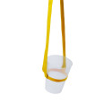 Lancup yellow  drink holder lanyard 