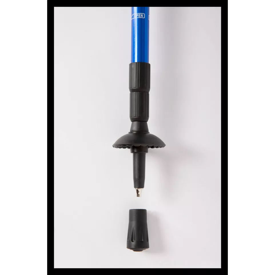 Pulpit blue black nordic walking sticks 