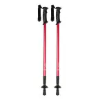 Pulpit red black nordic walking sticks 