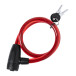 Billok red black bicycle lock 