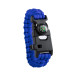 Peary bleu noir bracelet survie 