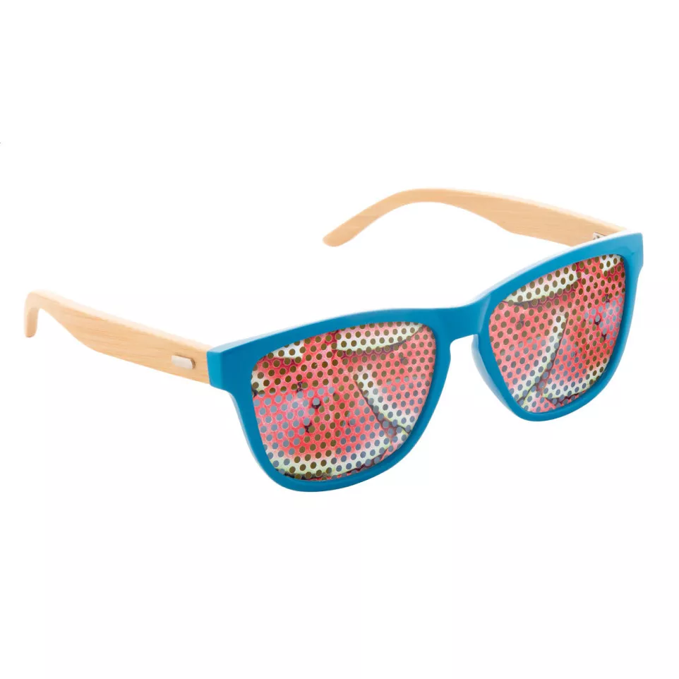 Colobus bleu clair naturelle lunettes...