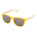 Colobus yellow natural sunglasses 