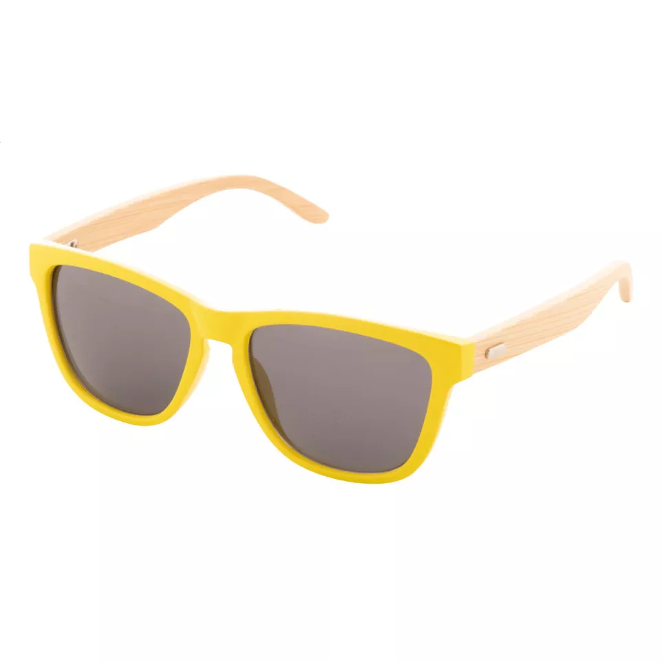 Colobus yellow natural sunglasses 