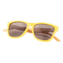 Colobus yellow natural sunglasses 