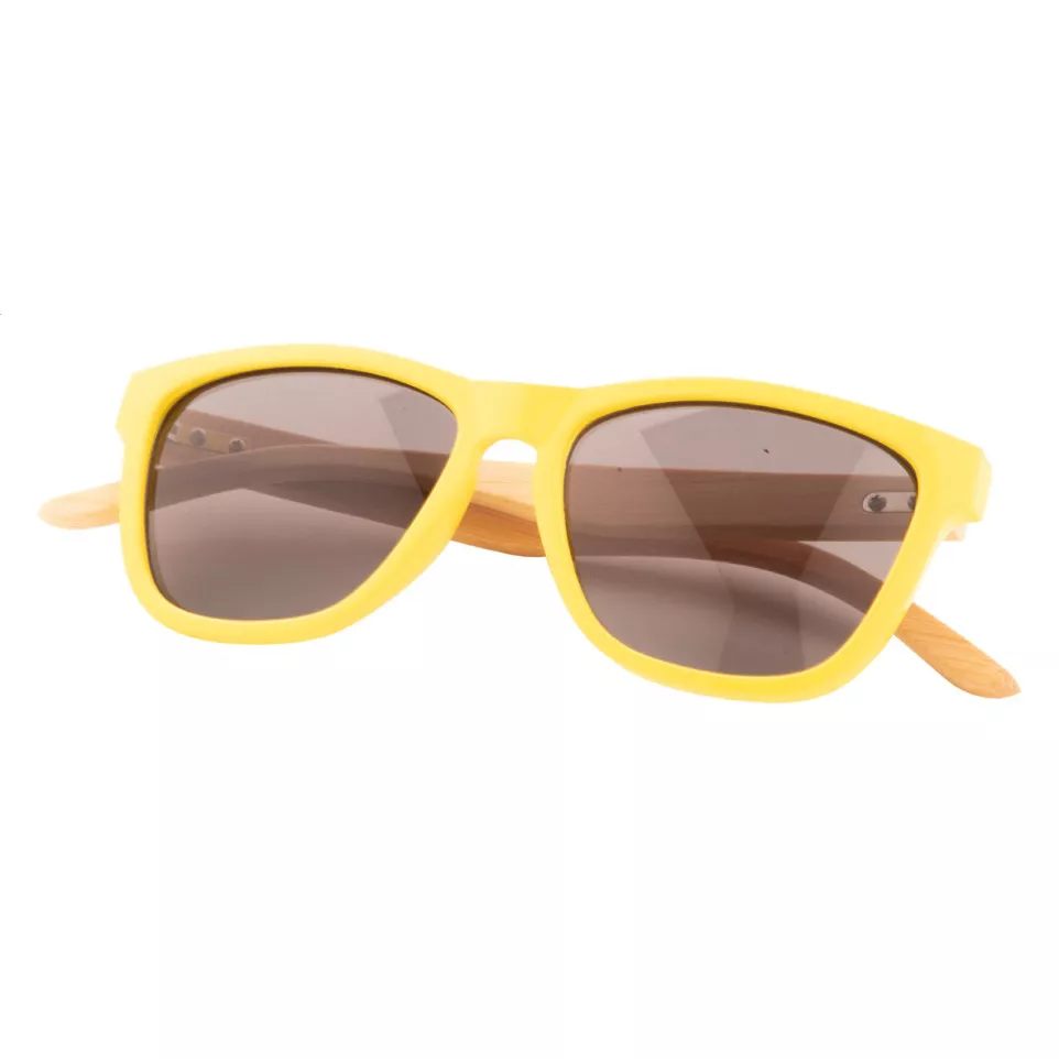 Colobus yellow natural sunglasses 